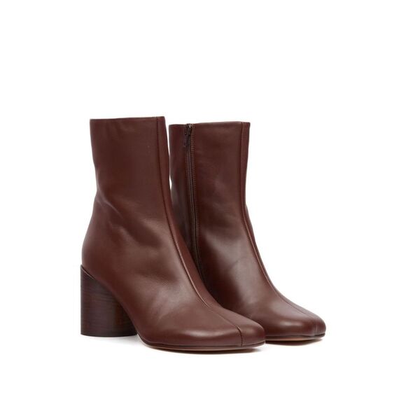 Mm6 Maison Margiela Women Anatomic Leather Ankle Boots - Picture 2 of 5